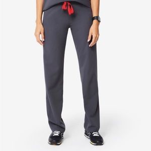 FIGS Clothing Livingston Scrub Pants Charcoal XS Extra Small NWOT